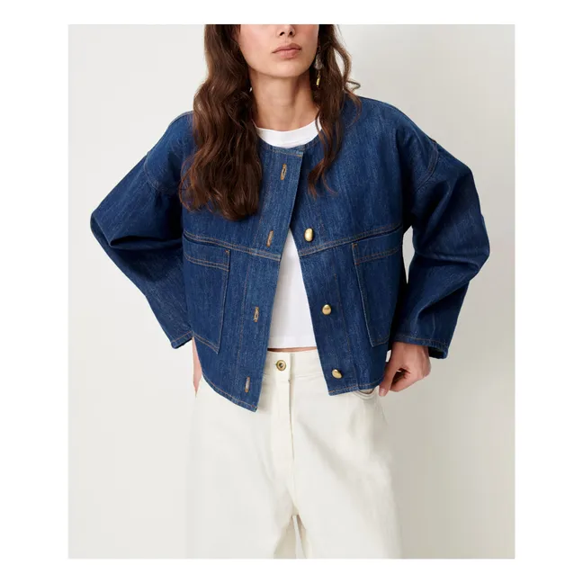 Veste Almodiva Coton Bio | Bleu