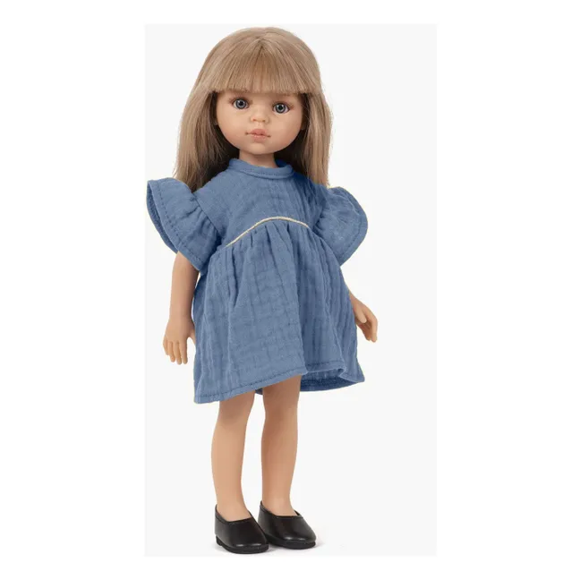 Poupée Amigas Carla en robe Daisy  | Bleu