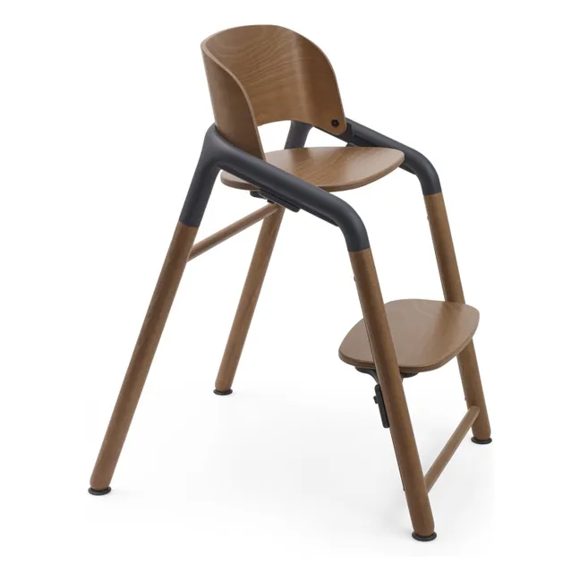 Chaise haute Bugaboo Giraffe  | Bois foncé