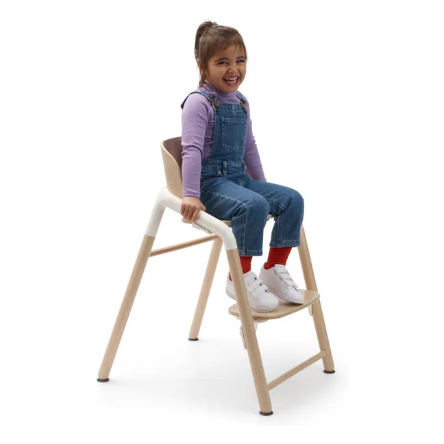 Chaise haute Bugaboo Giraffe | Bois clair