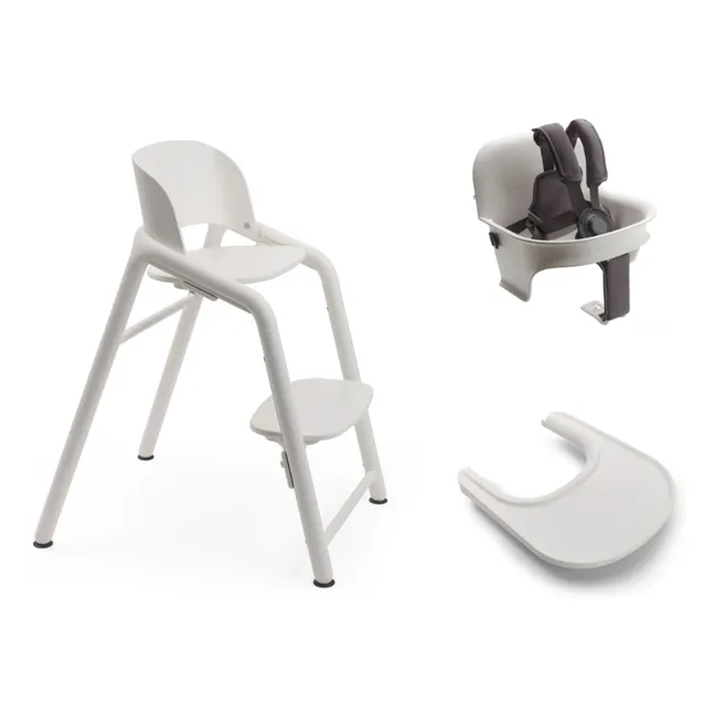 Chaise haute Bugaboo Giraffe 3 en 1 | Blanc