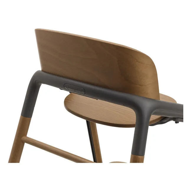Chaise haute Bugaboo Giraffe  | Bois foncé