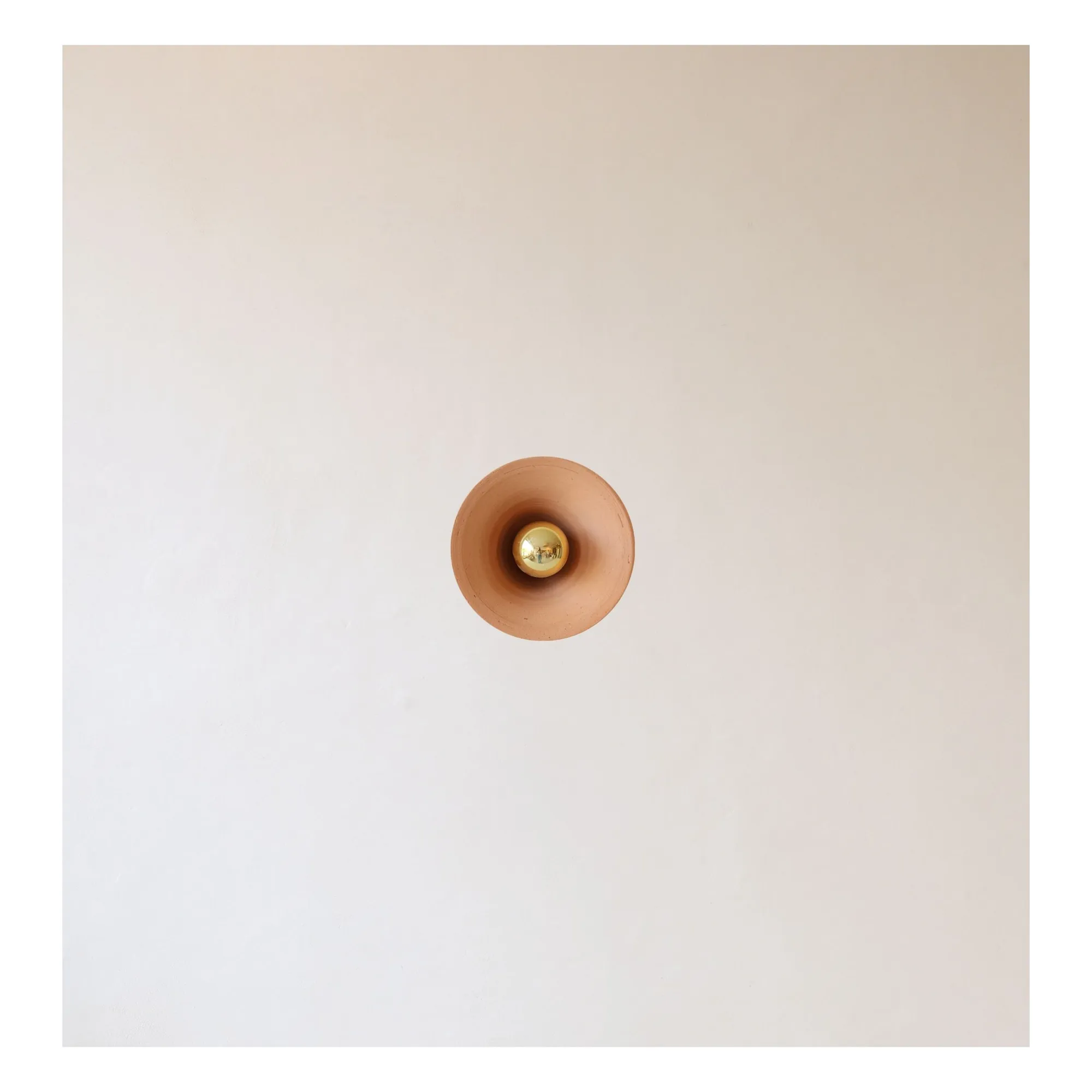 Applique céramique brute Gigaro | Terracotta- Image produit n°4