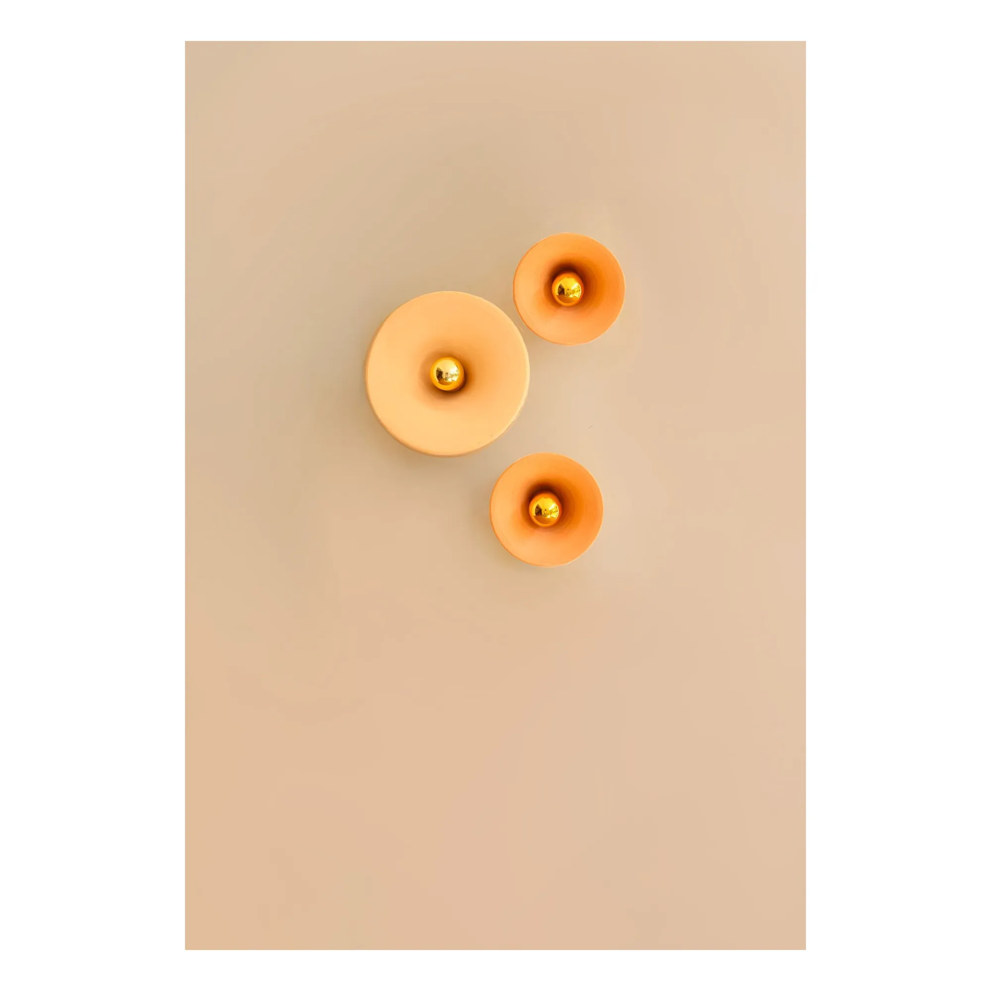 Applique céramique brute Gigaro | Terracotta- Image produit n°8