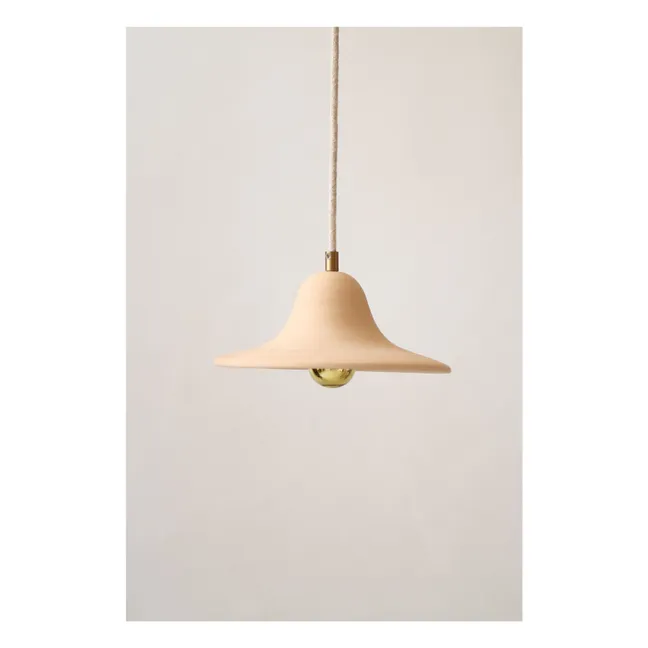 Suspension céramique brute Gigaro | Terracotta