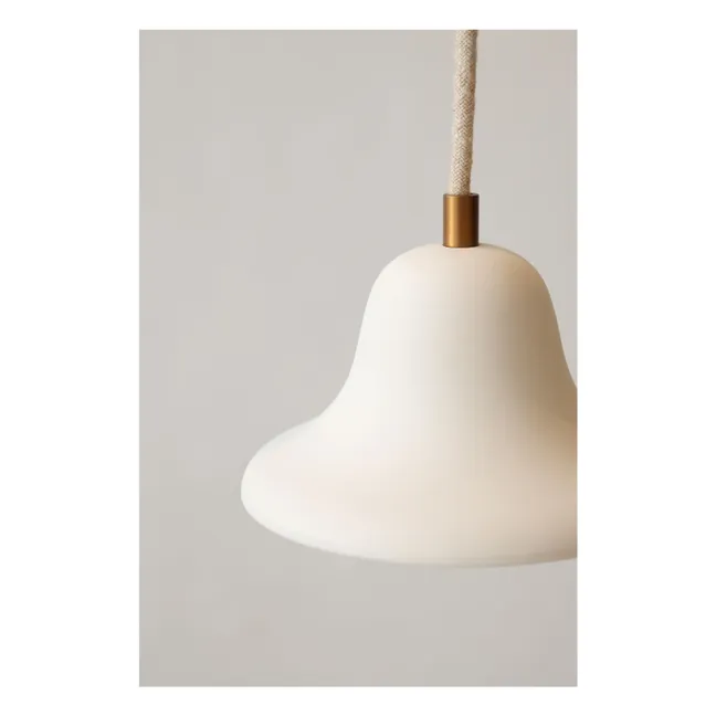Gigaro small ceramic suspension lamp | Warm White