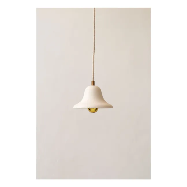 Gigaro small ceramic suspension lamp | Warm White