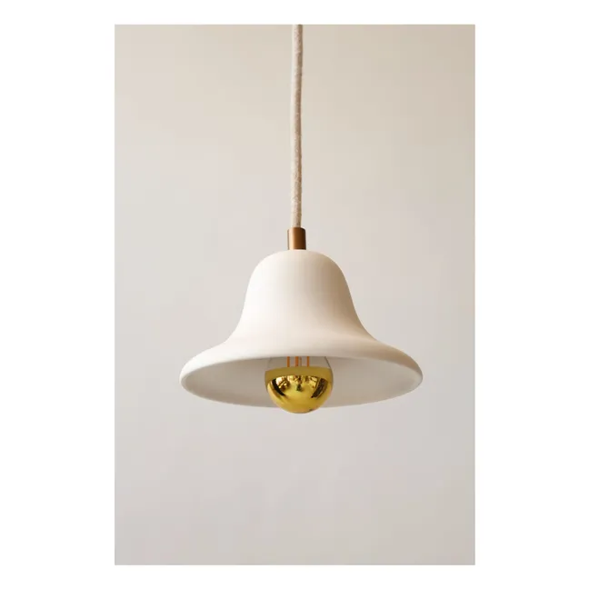 Gigaro small ceramic suspension lamp | Warm White