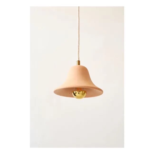 Petite Suspension céramique brute Gigaro | Terracotta