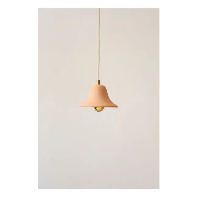 Petite Suspension céramique brute Gigaro | Terracotta