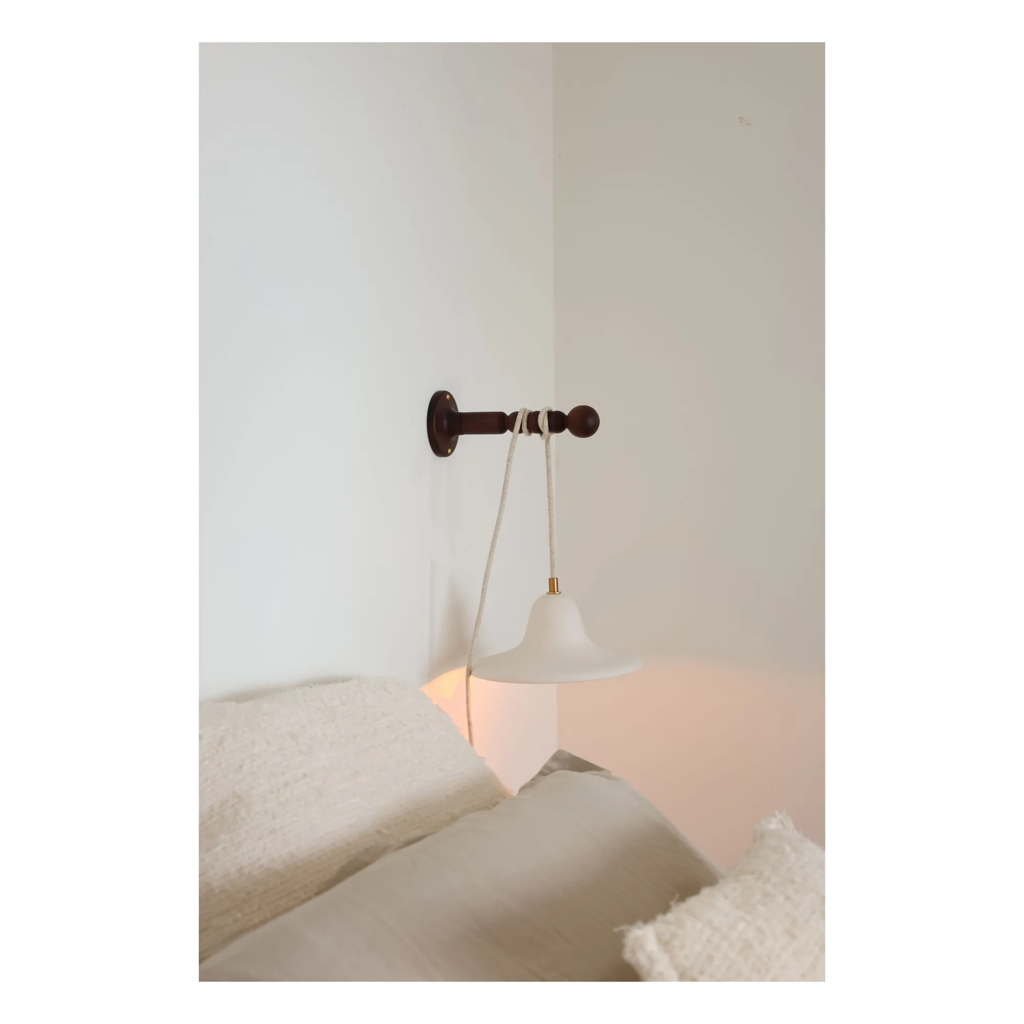 Baladeuse céramique brute Gigaro | Blanc chaud- Image produit n°5