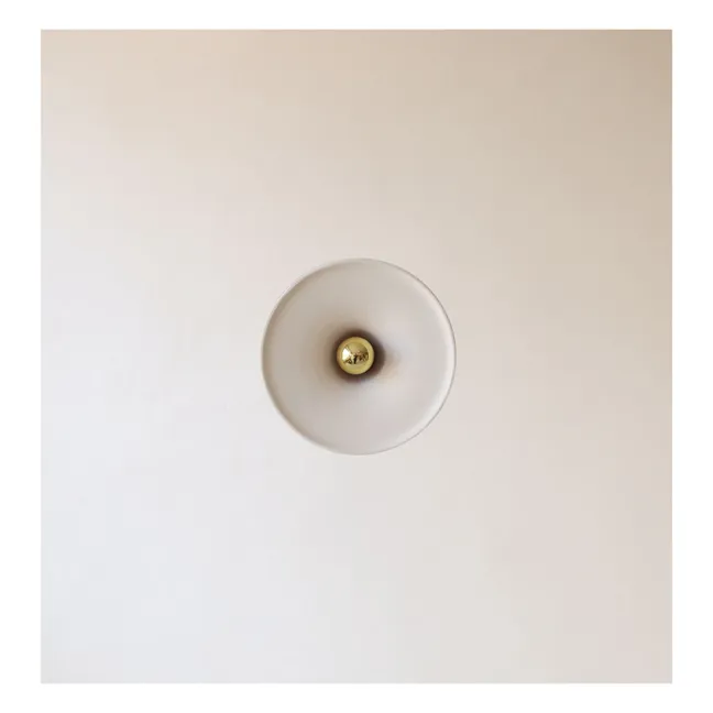 Applique céramique brute Gigaro | Blanc chaud