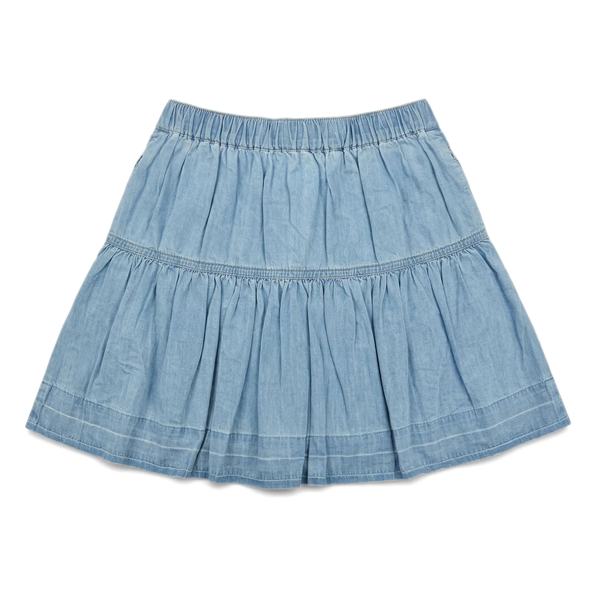 Jupe Denim Kaya | Bleu- Image produit n°3
