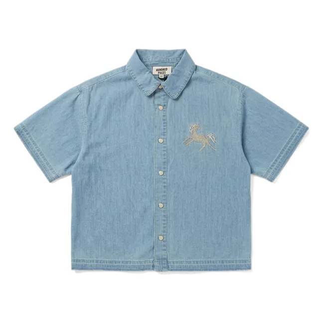 Chemise Denim Saskia | Bleu