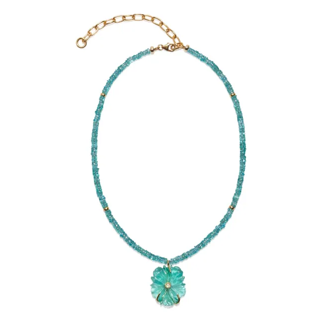 New Bloom necklace | Blue