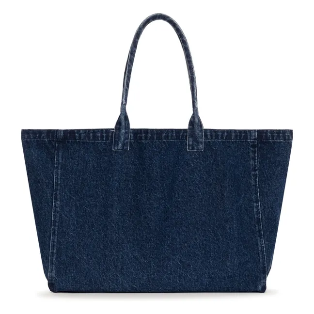 Einkaufstasche Leo Denim | Blau