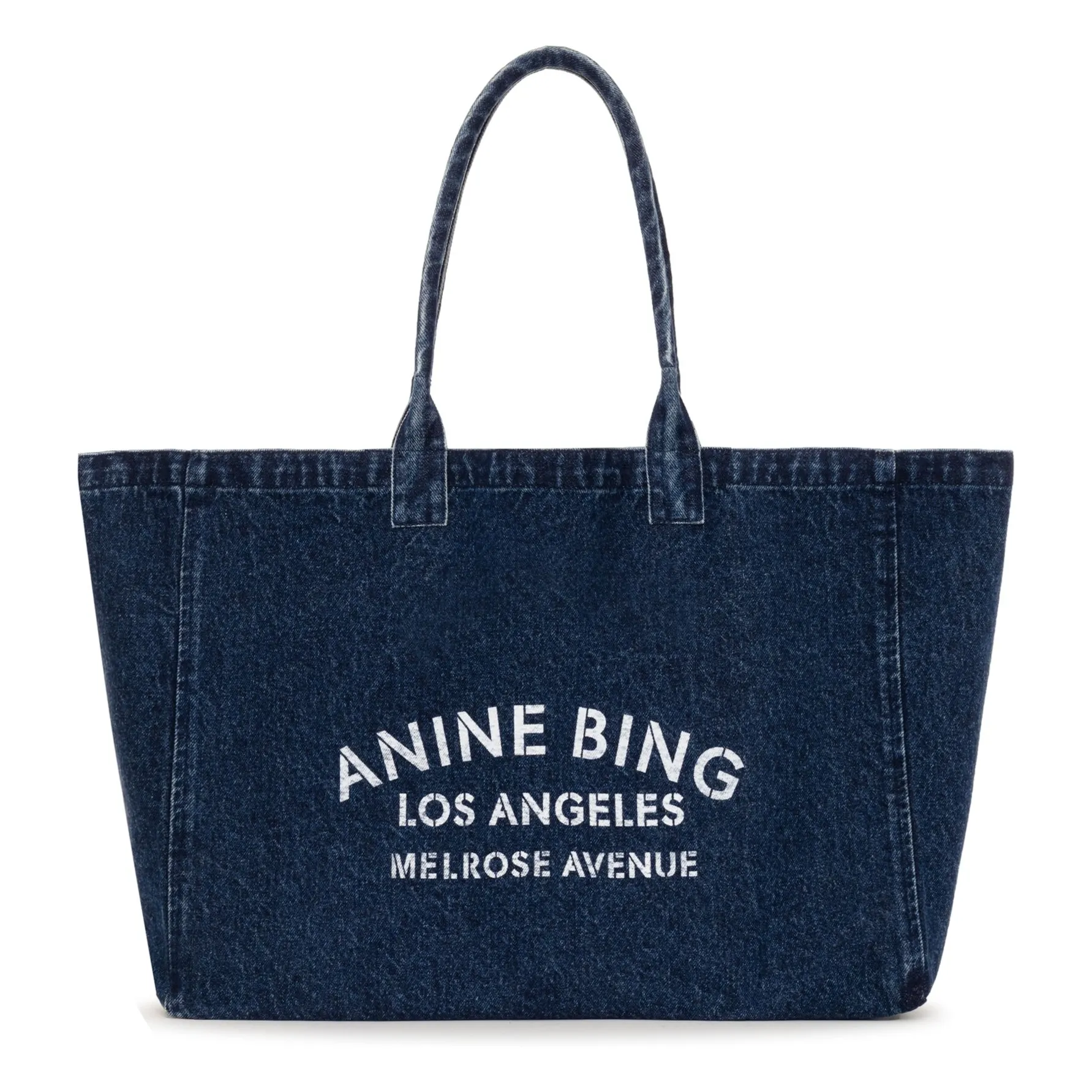 Cabas Leo Denim | Bleu- Image produit n°0