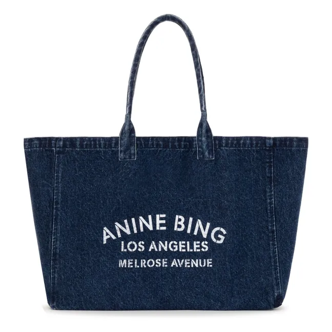 Cabas Leo Denim | Bleu
