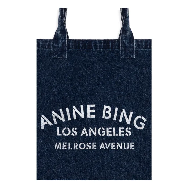 Cabas Leo Denim | Bleu