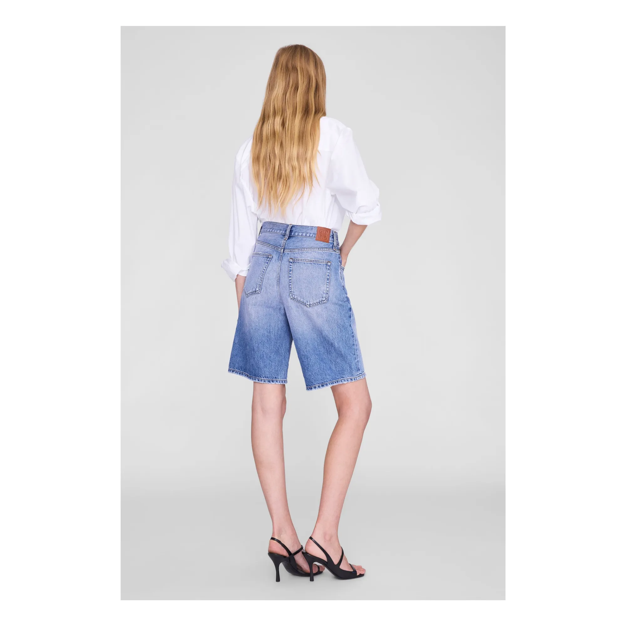 Short Jasper | Washed Blue- Image produit n°2