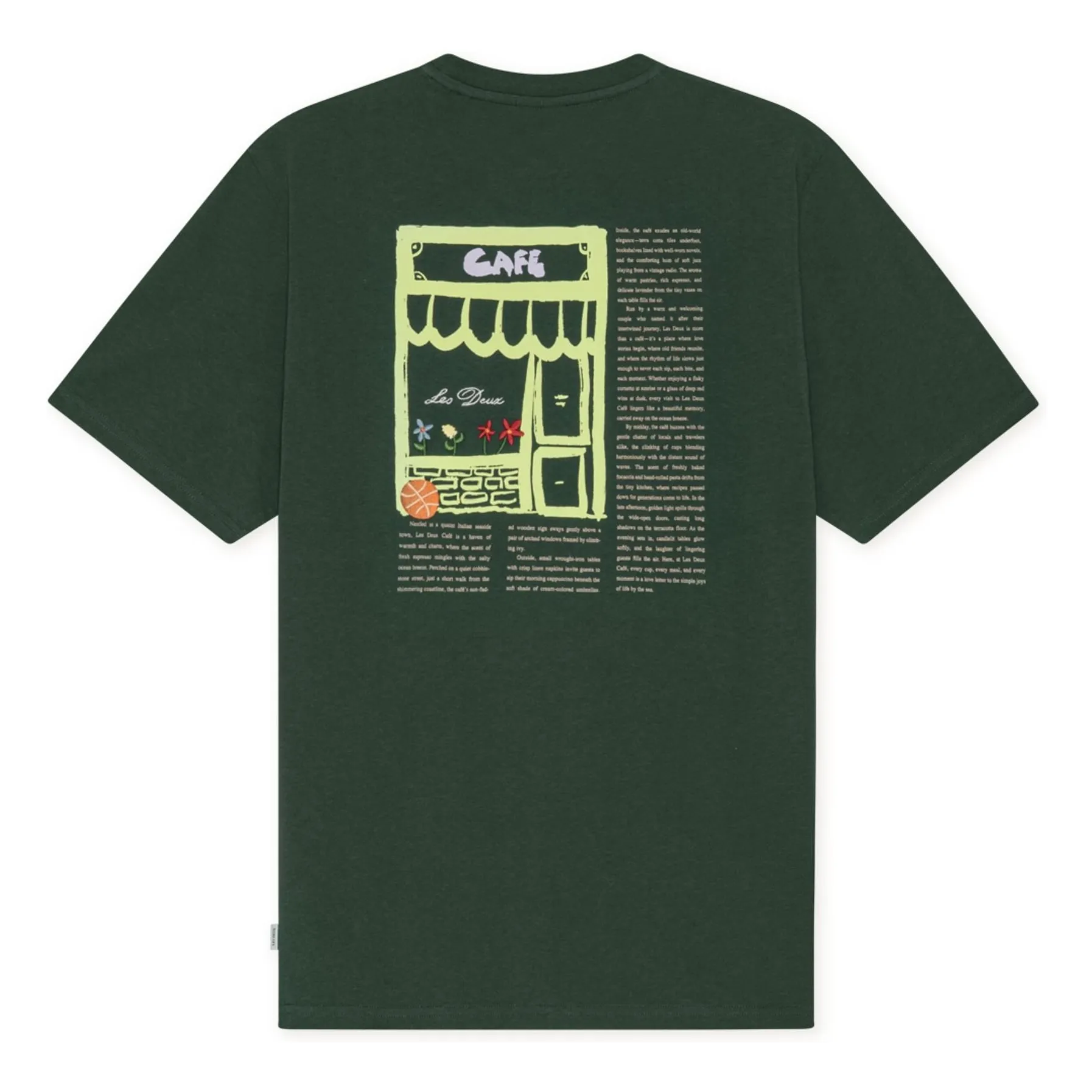 T-shirt Café | Vert foncé- Image produit n°3