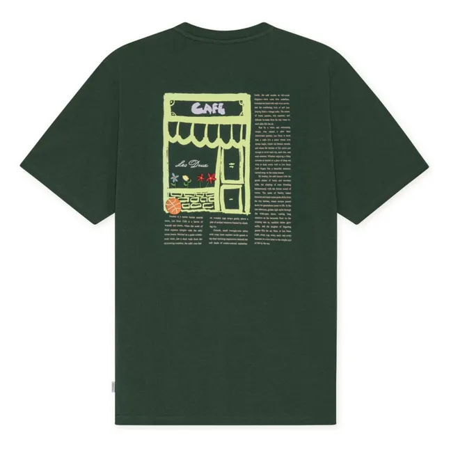 Camiseta Café | Verde Oscuro