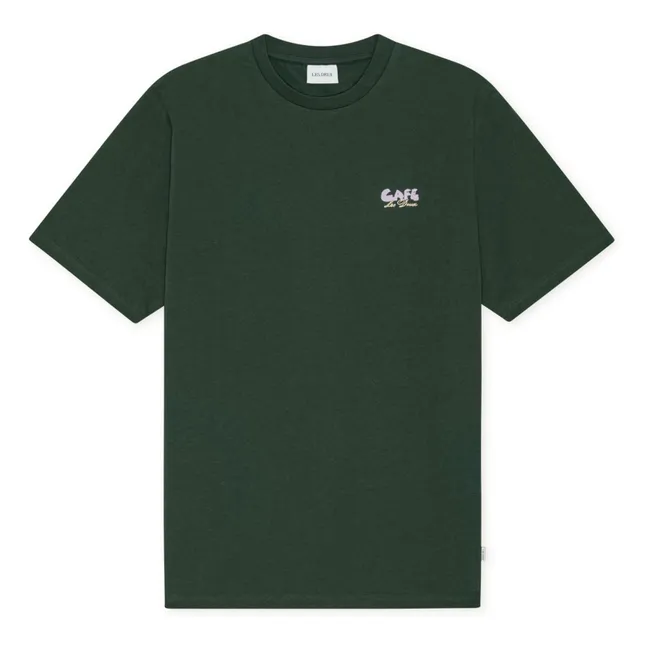Camiseta Café | Verde Oscuro