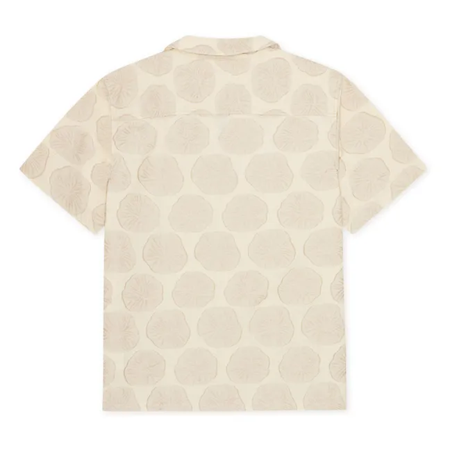 Camisa Dahlia Jacquard | Beige