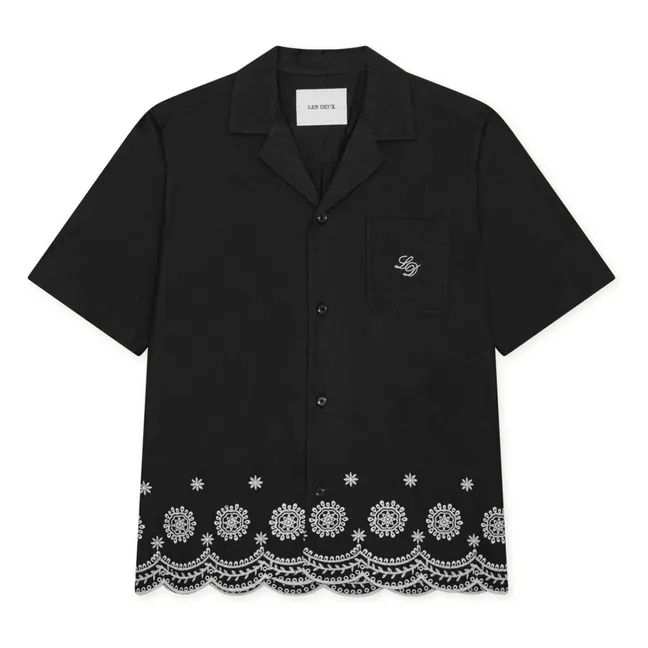 Camisa fronteriza  | Negro