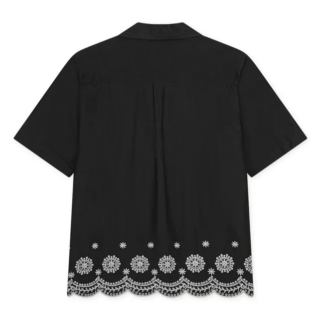 Camisa fronteriza  | Negro