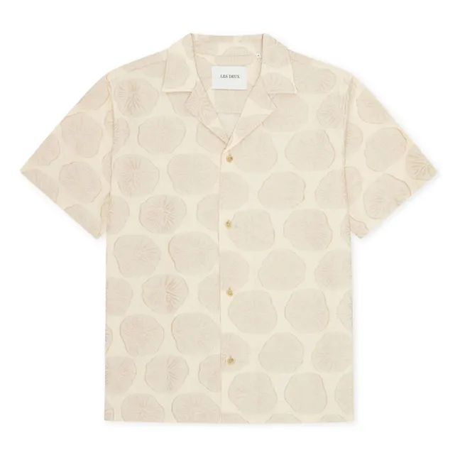 Camisa Dahlia Jacquard | Beige