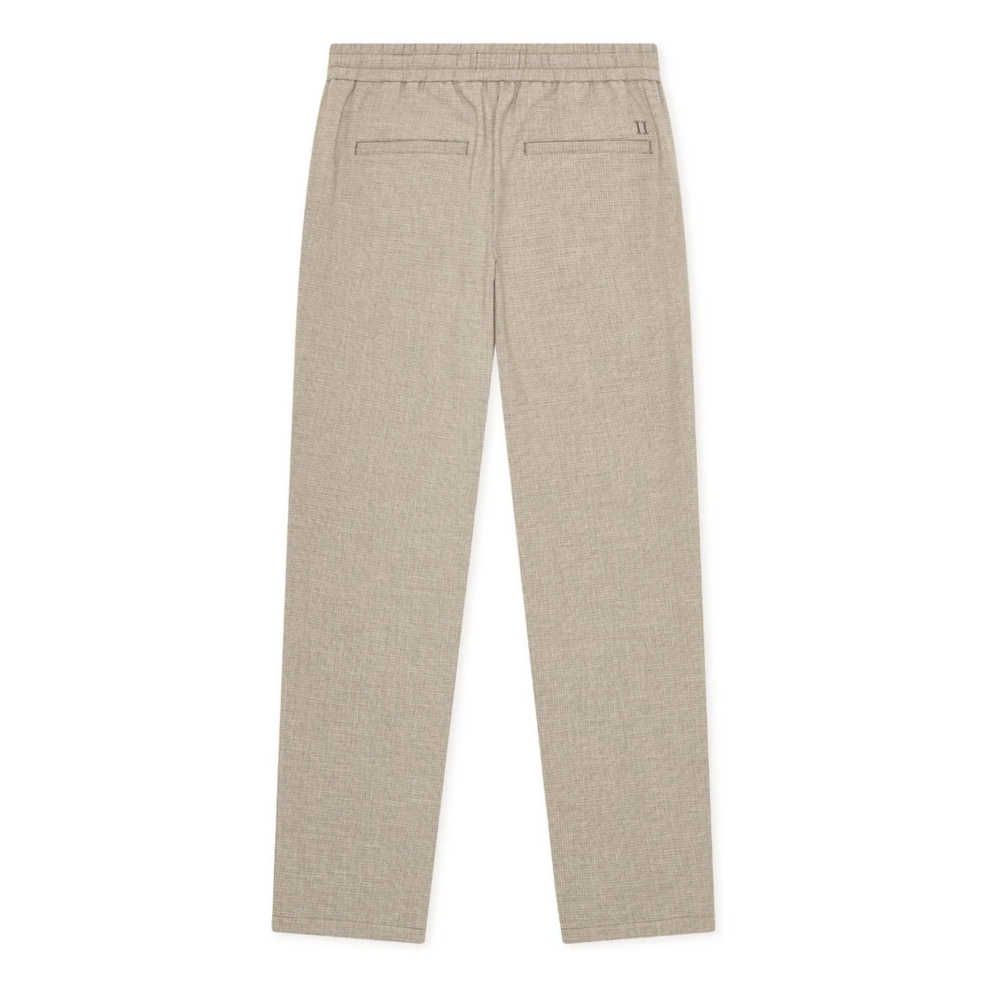 Pantalon Mini Check  | Beige foncé- Image produit n°3