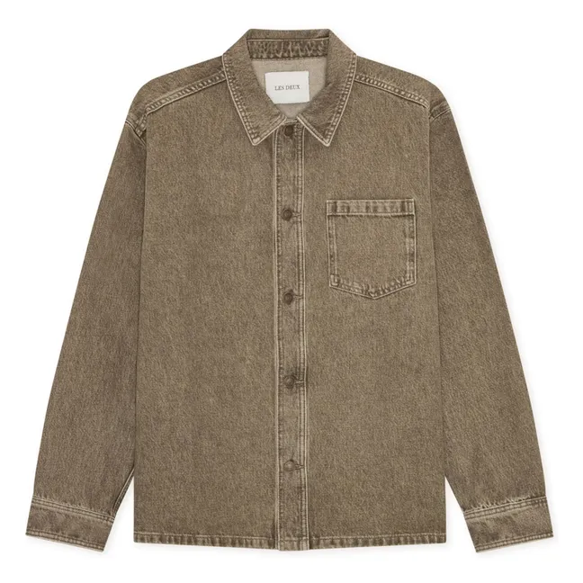 Sobrecamisa vaquera | Marrón