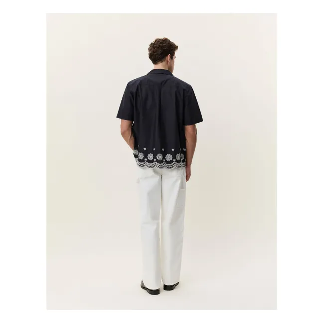 Camisa fronteriza  | Negro