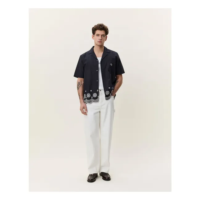 Camisa fronteriza  | Negro