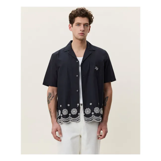 Camisa fronteriza  | Negro