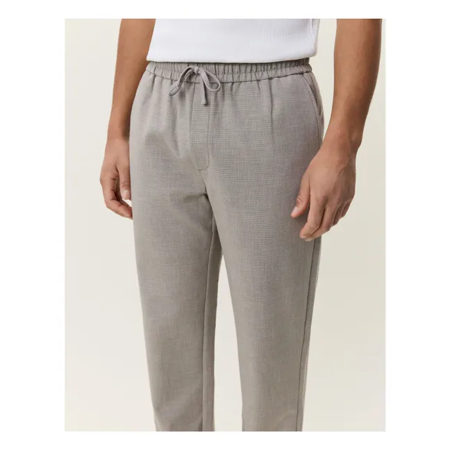 Pantalones Mini Check  | Beige obscuro