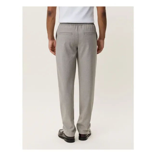 Pantalones Mini Check  | Beige obscuro