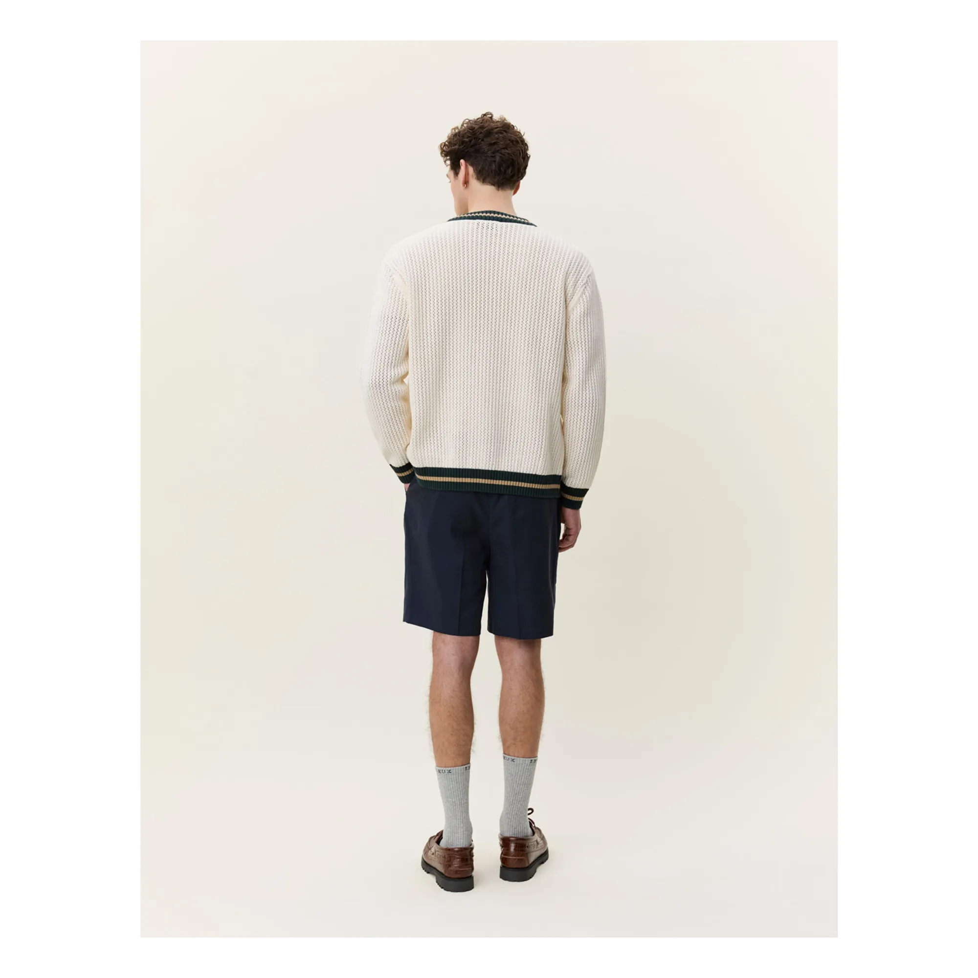 Cardigan Maille | Blanc cassé- Image produit n°5