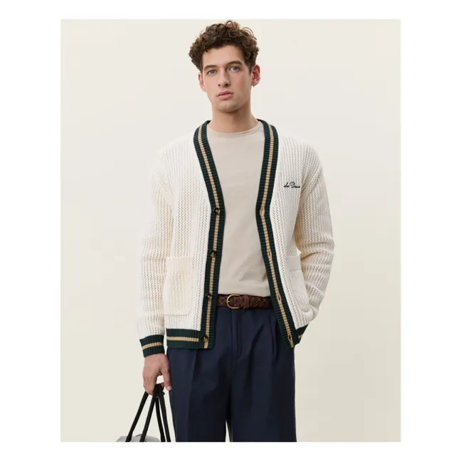 Cardigan Maille | Blanc cassé