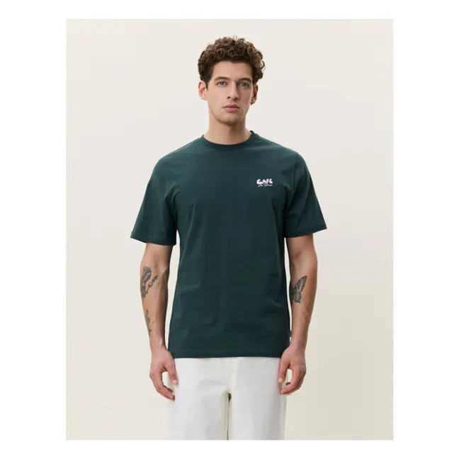 Camiseta Café | Verde Oscuro