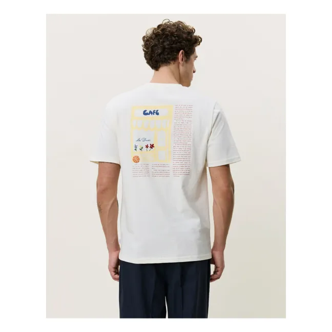 Camiseta Café | Marfil