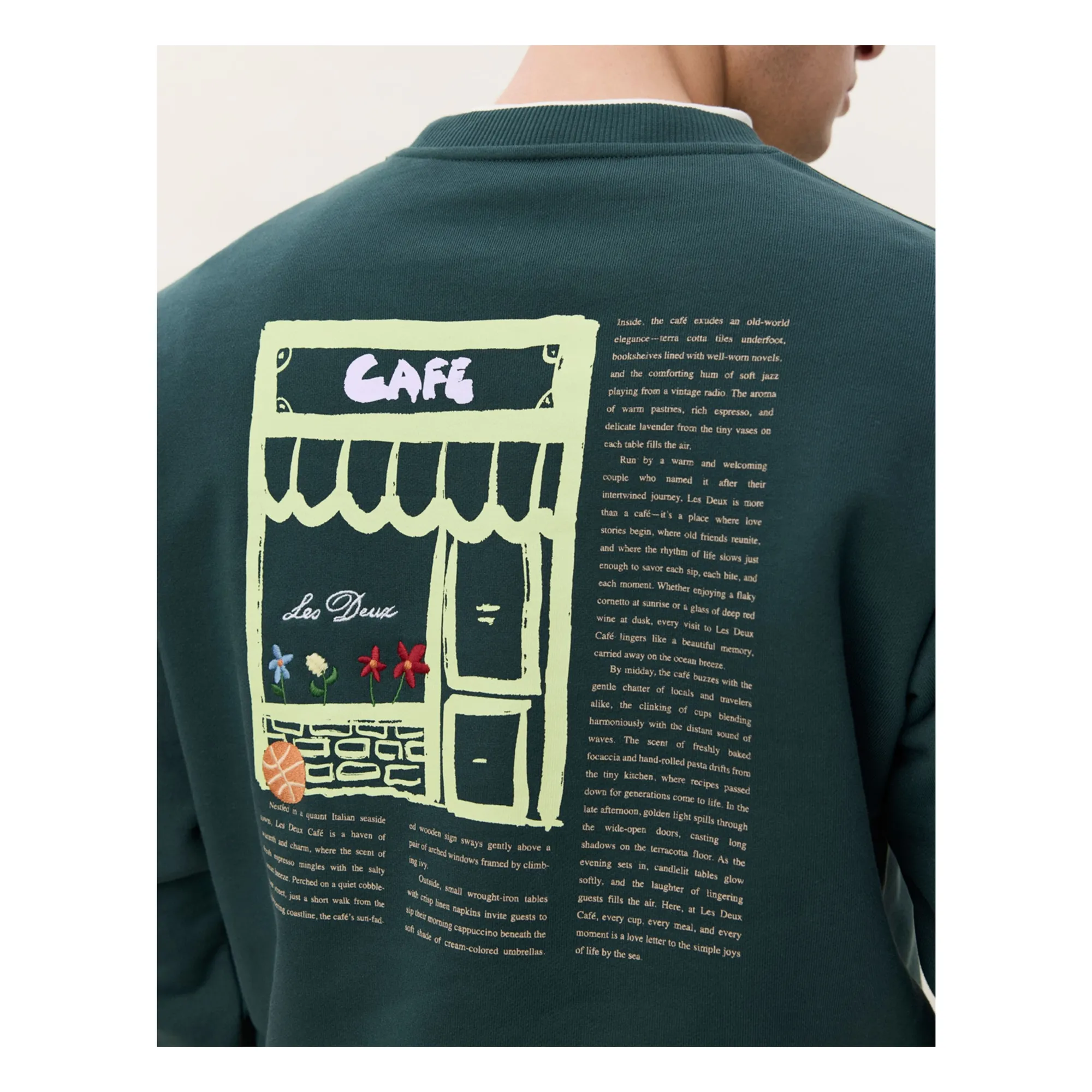 Sweat Café | Vert foncé- Image produit n°7