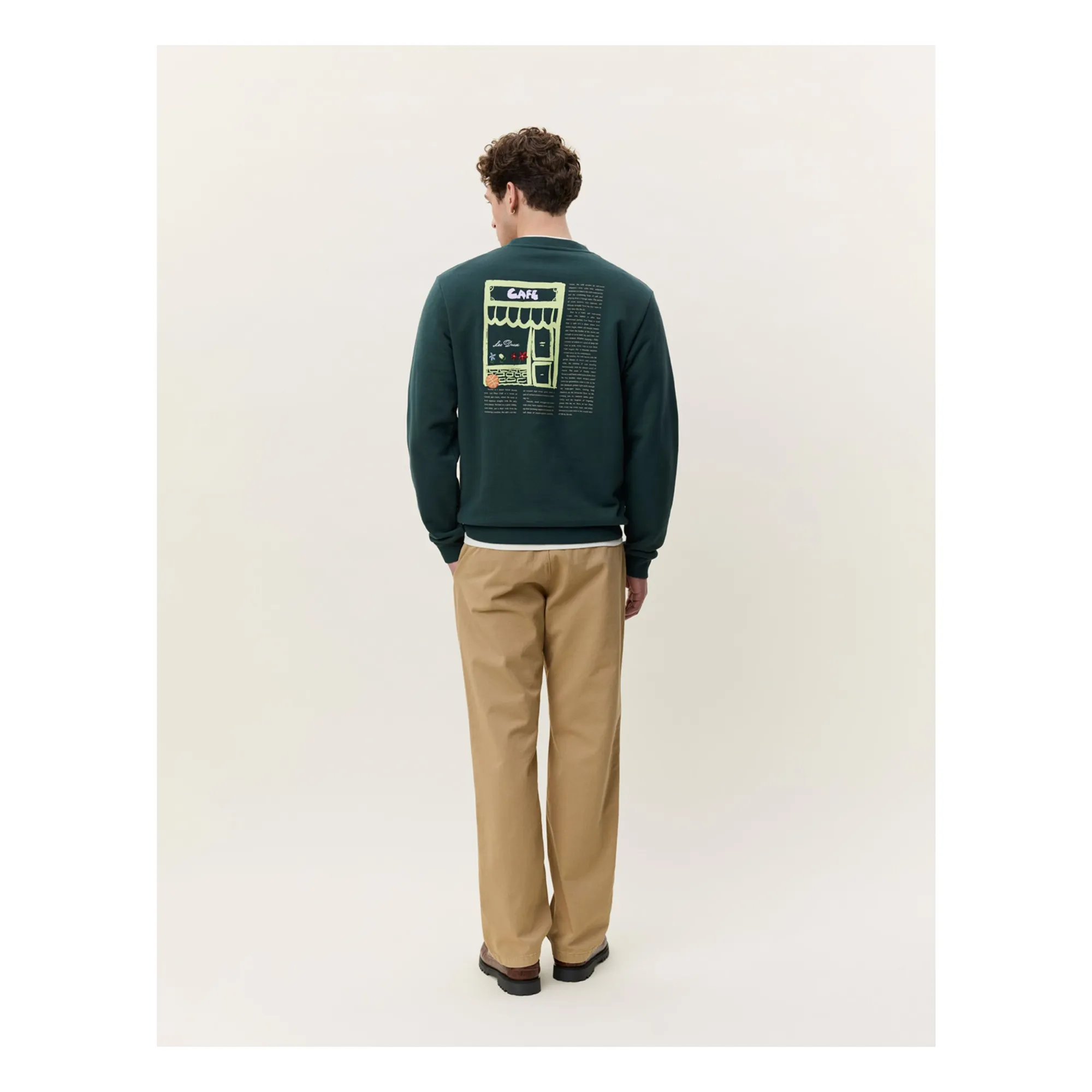 Sweat Café | Vert foncé- Image produit n°5