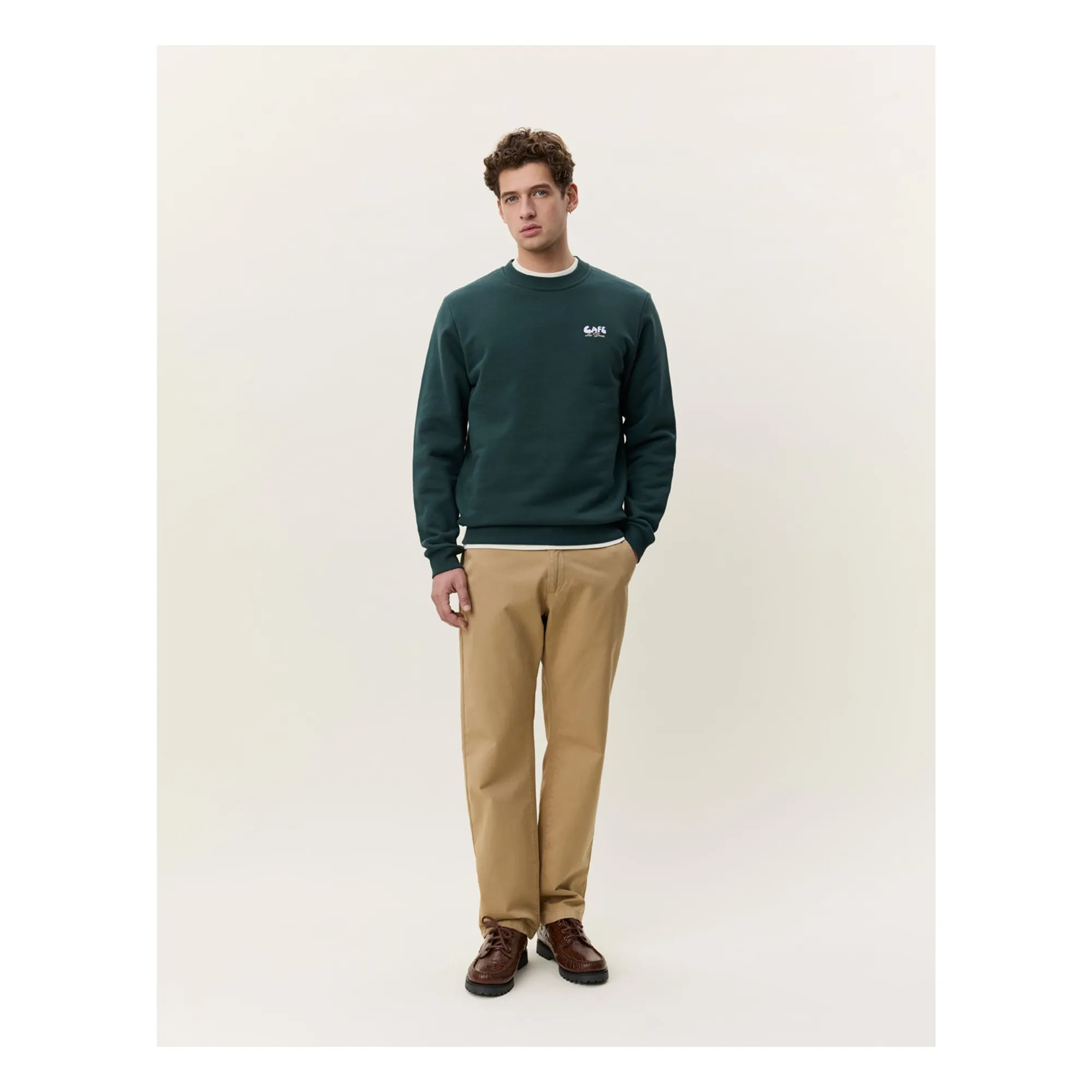 Sweat Café | Vert foncé- Image produit n°4