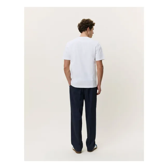 Camiseta italiana | Blanco