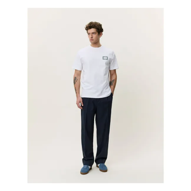 Camiseta italiana | Blanco