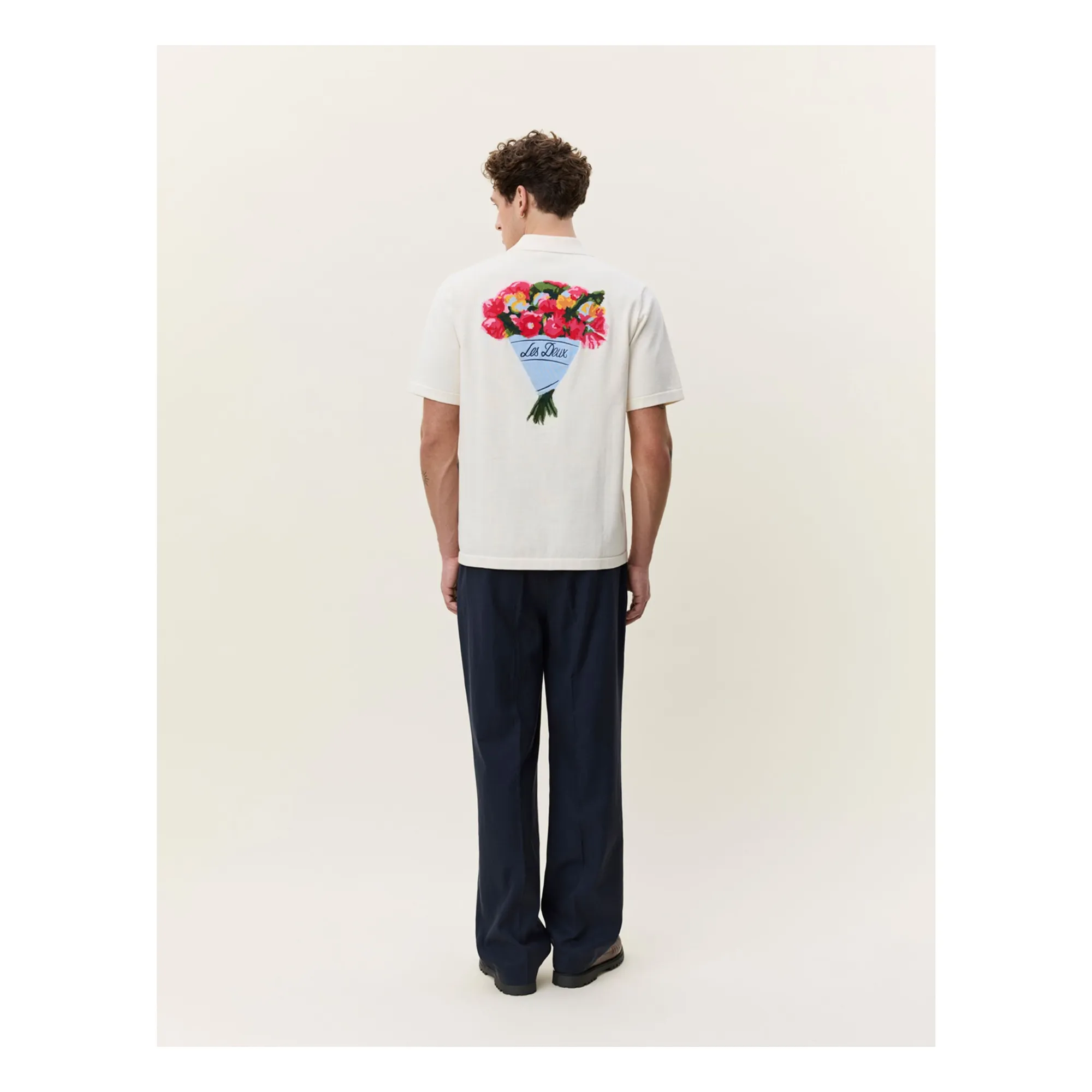 Chemise Bouquet | Blanc cassé- Image produit n°5