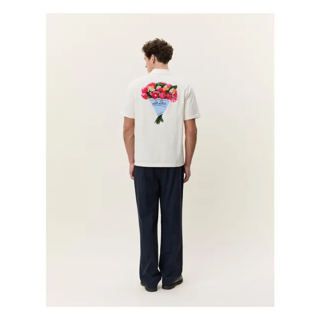 Camisa Bouquet | Blanco Roto