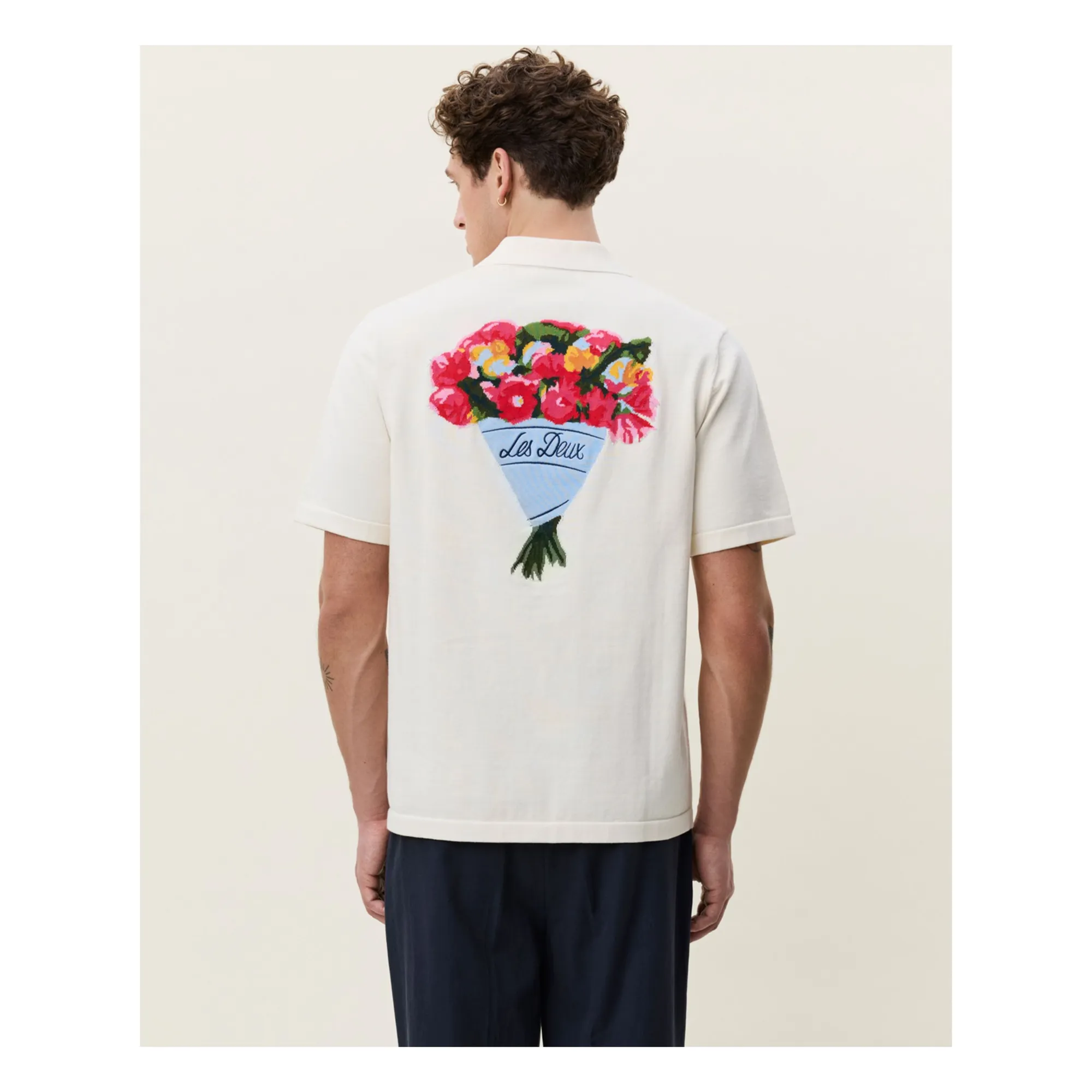 Chemise Bouquet | Blanc cassé- Image produit n°2